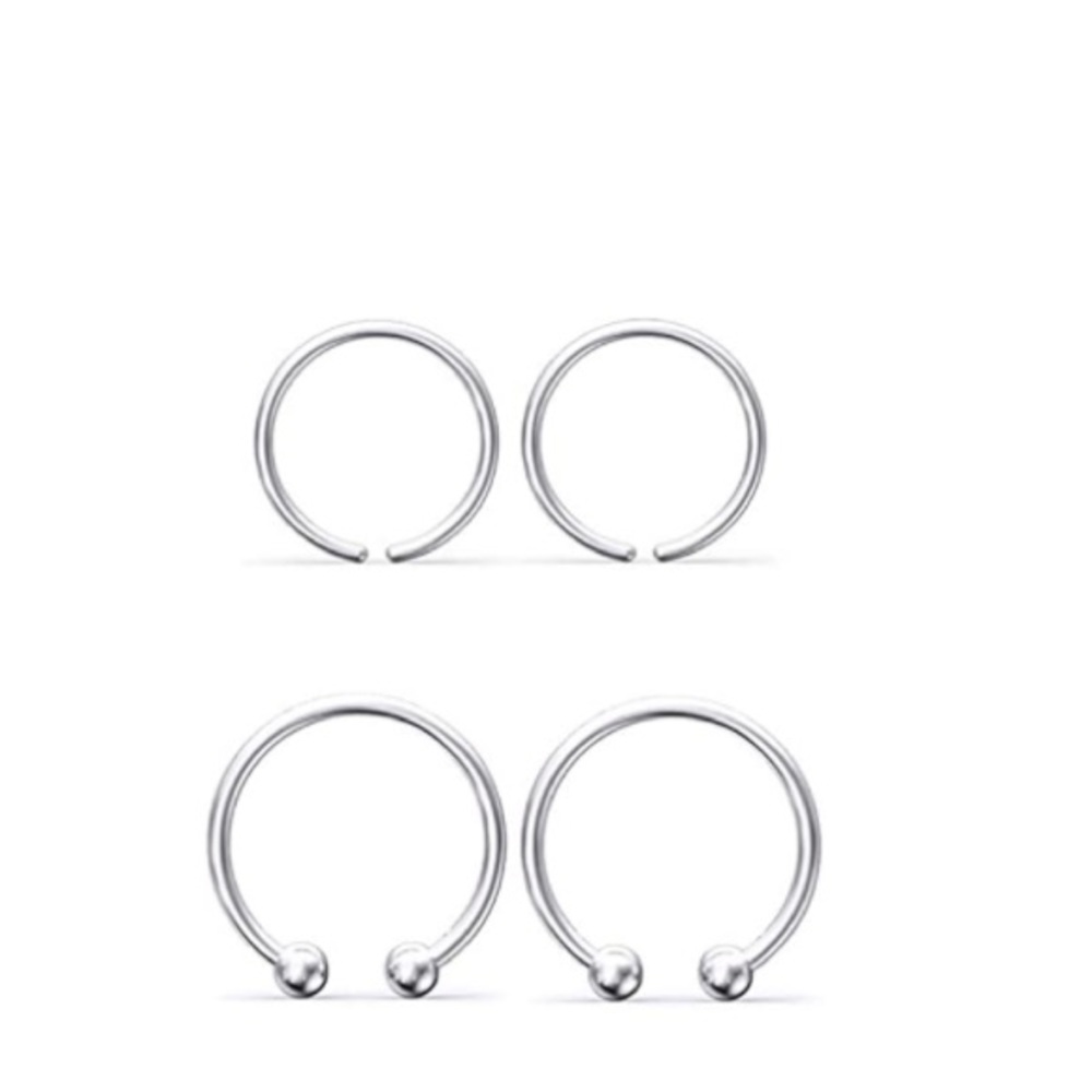 Fake Nipple ring set